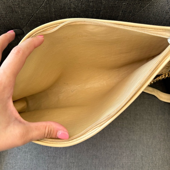 VINTAGE DIOR TROTTER POCHETTE SHOULDER BAG🌻 - Picture 6 of 13